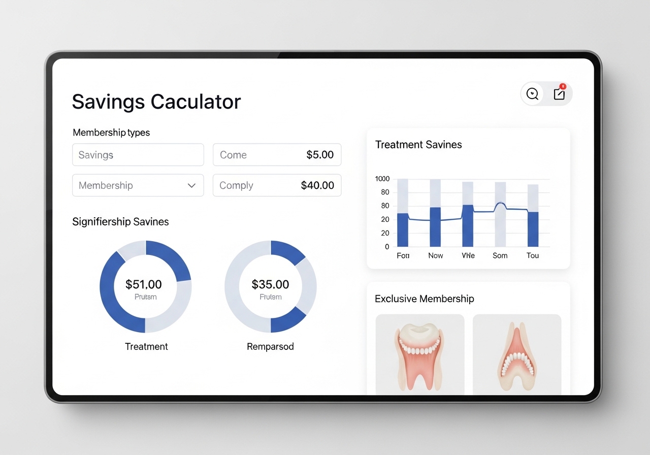 Savings calculator showing Den Rätta VIP membership benefits