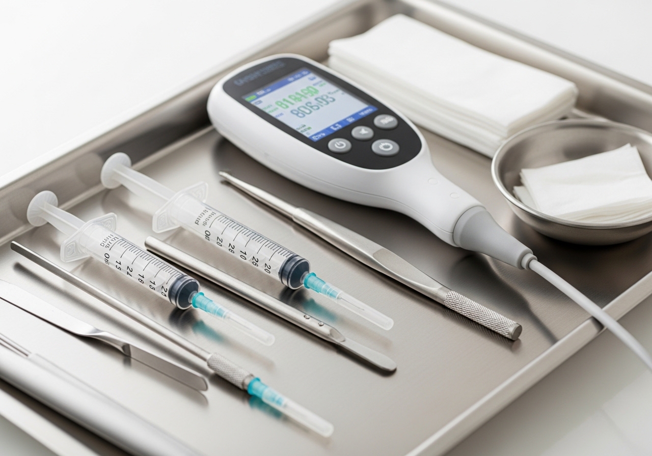 Professional aesthetic treatment equipment and medical tools