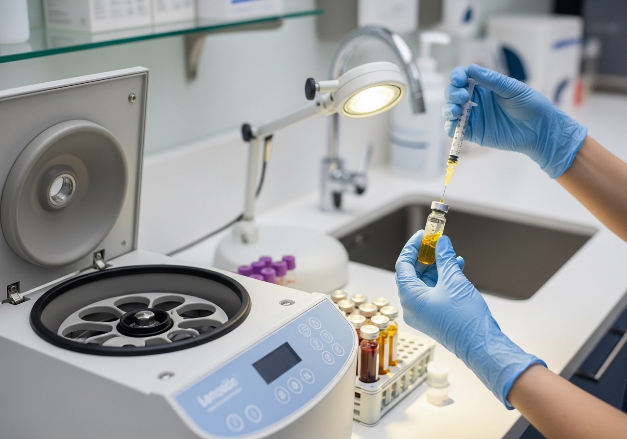 Advanced PRP regenerative therapy preparation and equipment